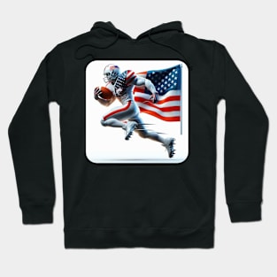 American Man NFL Football Player #24 Hoodie